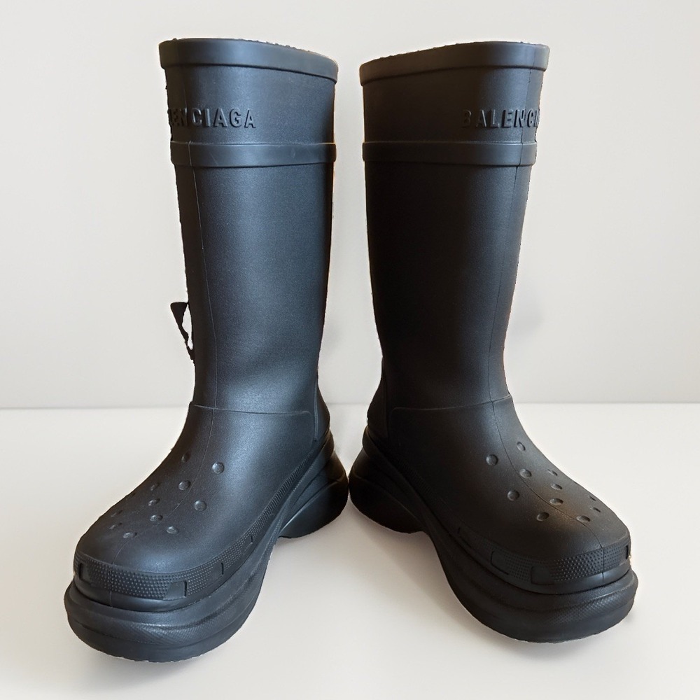 Balenciaga Crocs Boots Size 43 (9.5-10) In Great Condition